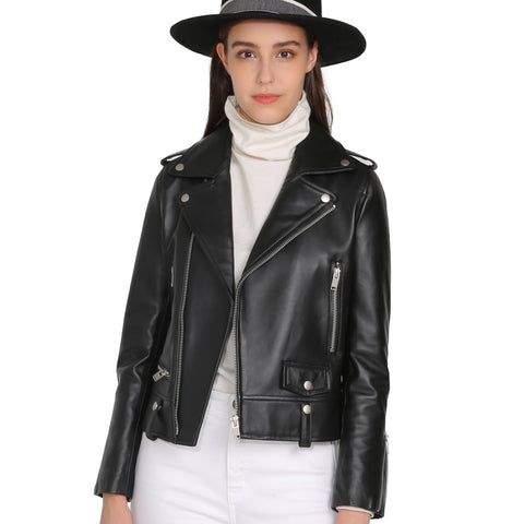 Spring Genuine Leather Jacket