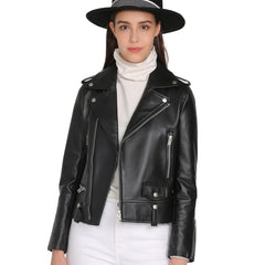 Spring Genuine Leather Jacket