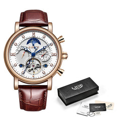 LIGE Gift Mens Watches