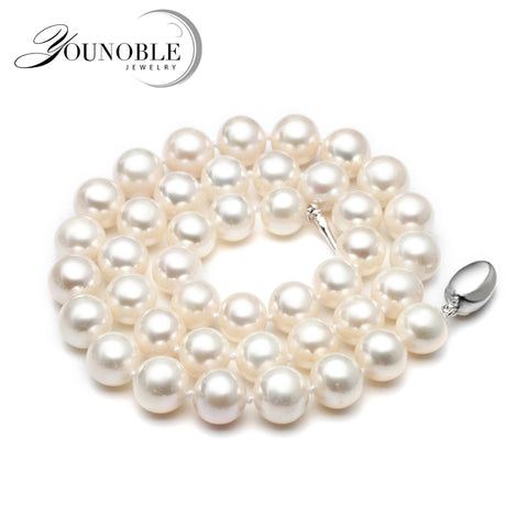 Real Freshwater pearl necklace for women