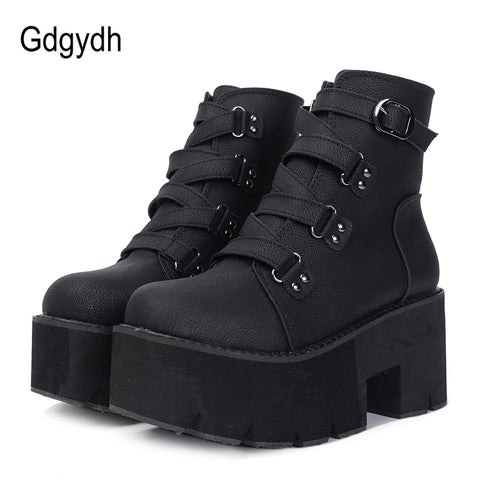 Gdgydh Spring Autumn Ankle Boots