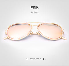 OKULARY Fashion Mirror Women Sunglasses
