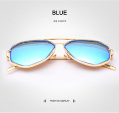 OKULARY Fashion Mirror Women Sunglasses