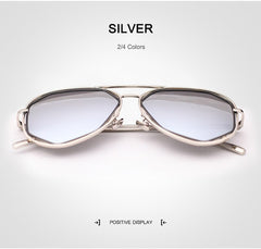 OKULARY Fashion Mirror Women Sunglasses