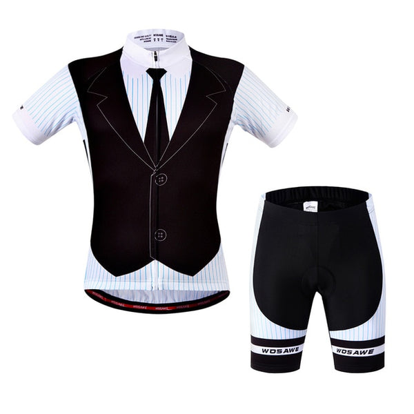 WOSAWE Summer Sports Jersey| Cycling Set Clothing Short