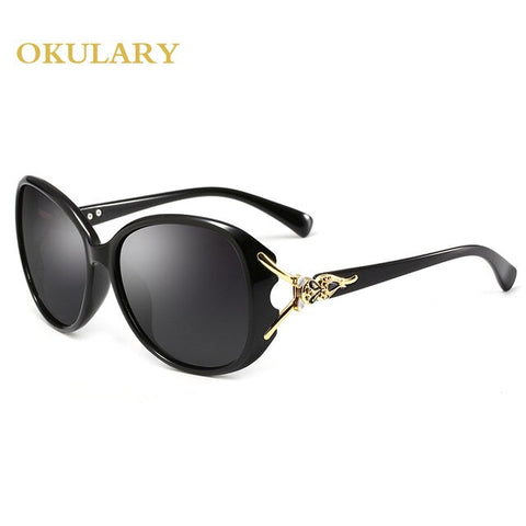 Fashion Women Polarized Sunglasses Black/Red/Brown/Purple