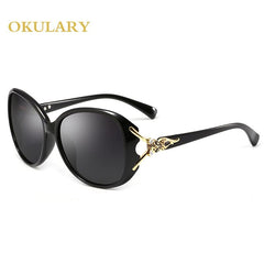 Fashion Women Polarized Sunglasses Black/Red/Brown/Purple