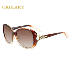 Fashion Women Polarized Sunglasses Black/Red/Brown/Purple