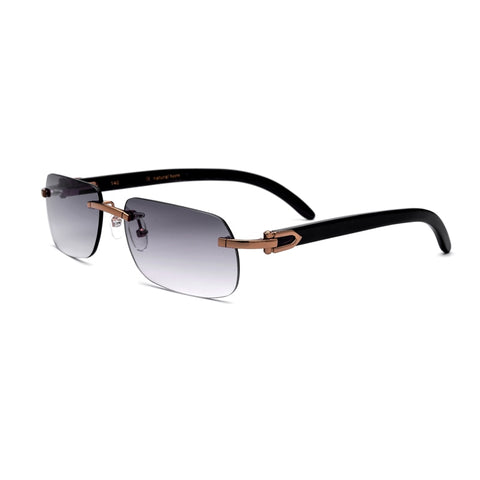 Natural Horn Man Sunglasses UV400