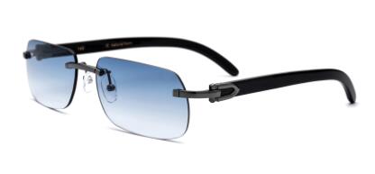 Natural Horn Man Sunglasses UV400