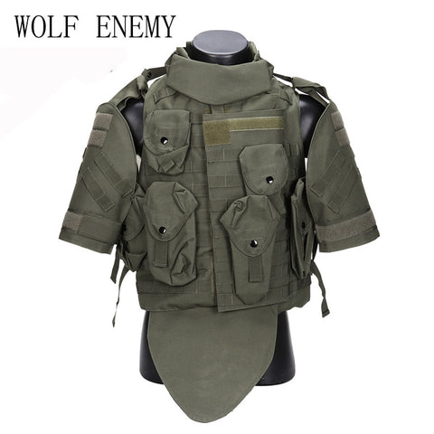 WOLF ENEMY body armor with pouch/pad